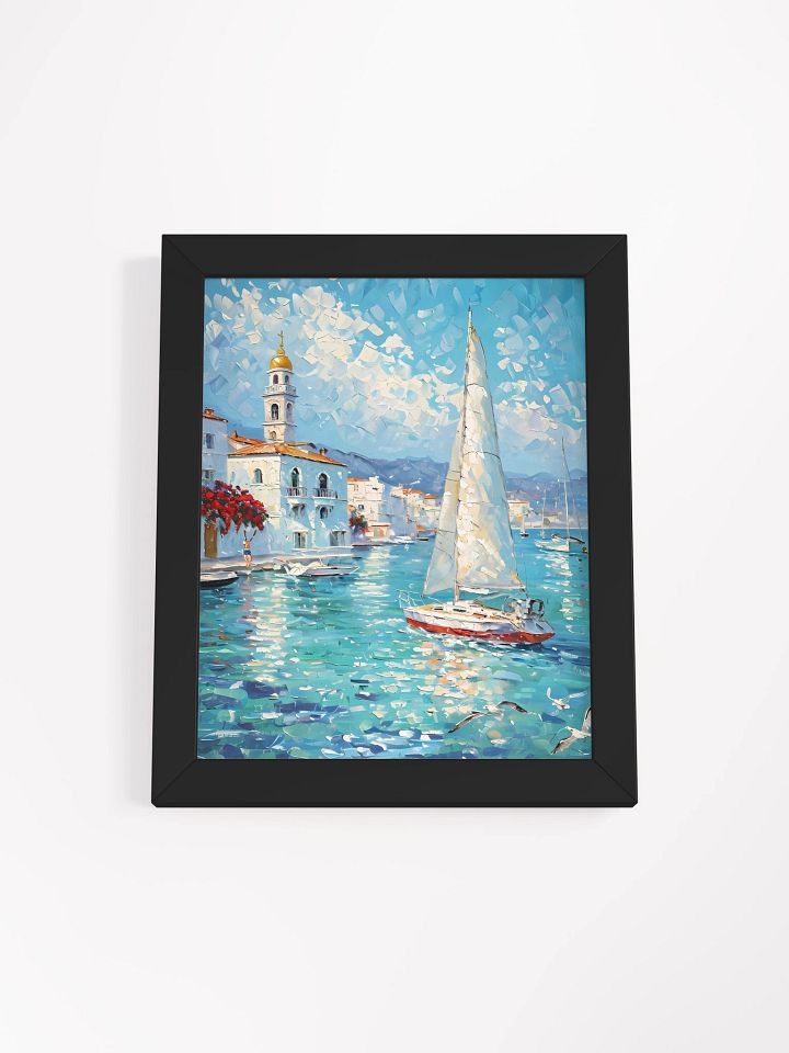 Mediterranean Serenity Framed Poster product image (2)