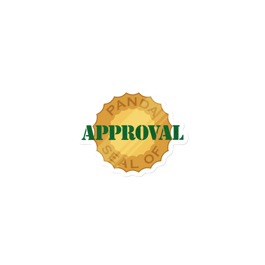 Panda Seal of Approval Magnet product image (1)