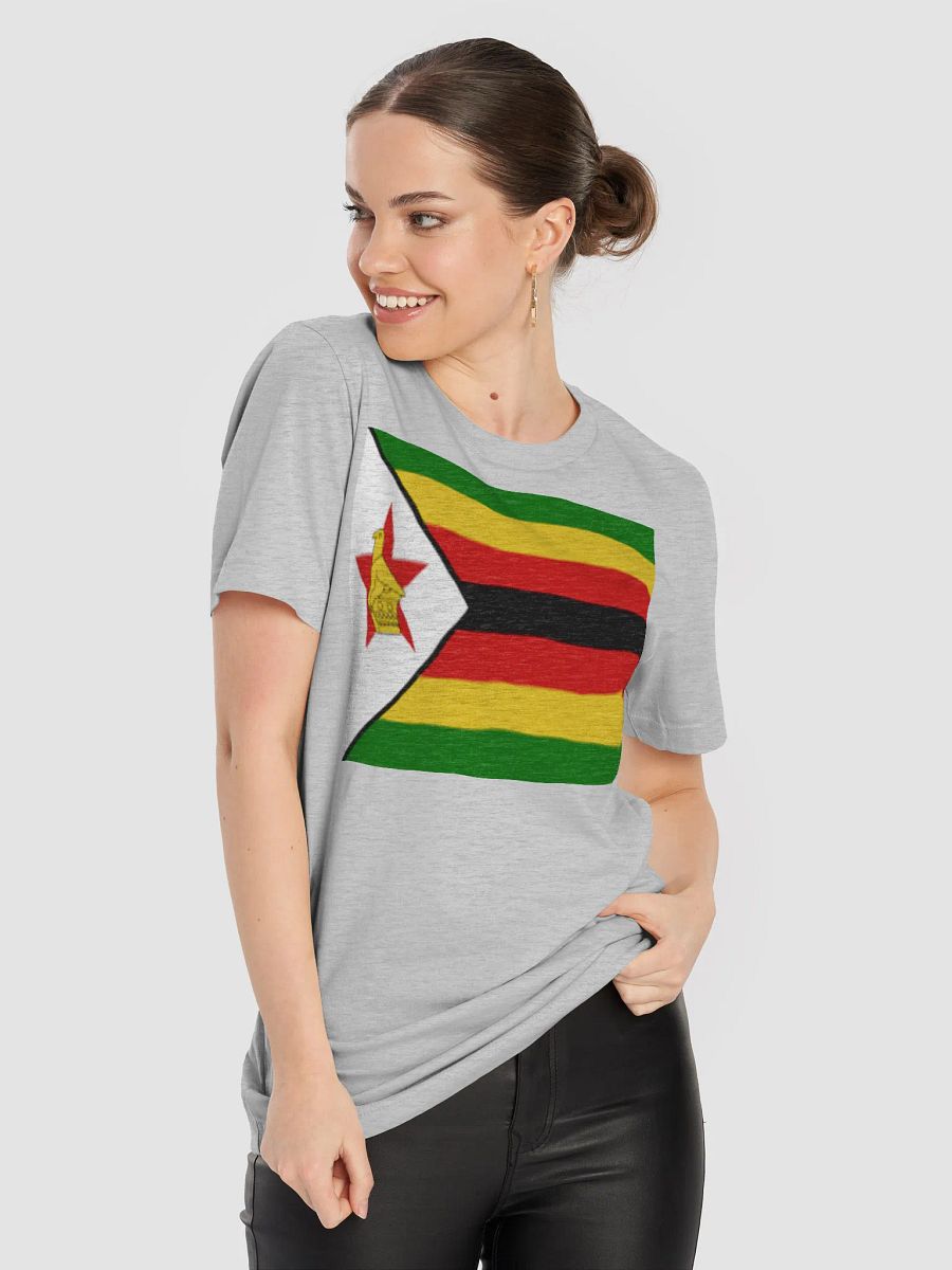 Exclusive Graphic Grove Supersoft Unisex Zimbabwe Flag T-Shirt product image (9)