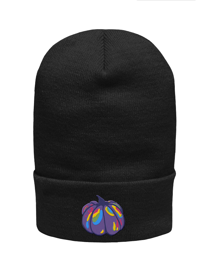 Purpkin Embroidered Beanie product image (1)