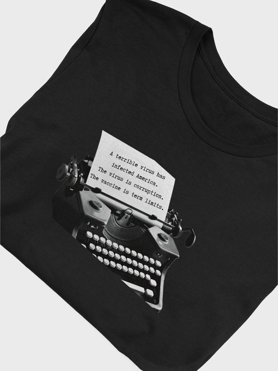 Term Limits Typewriter T-Shirt product image (49)