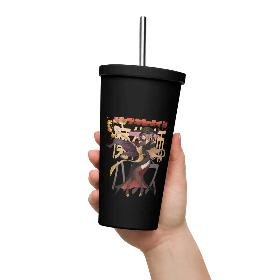 Pumpkin Mage: Goddess of the Gourds - Insulated Tumbler w/ Straw product image (6)