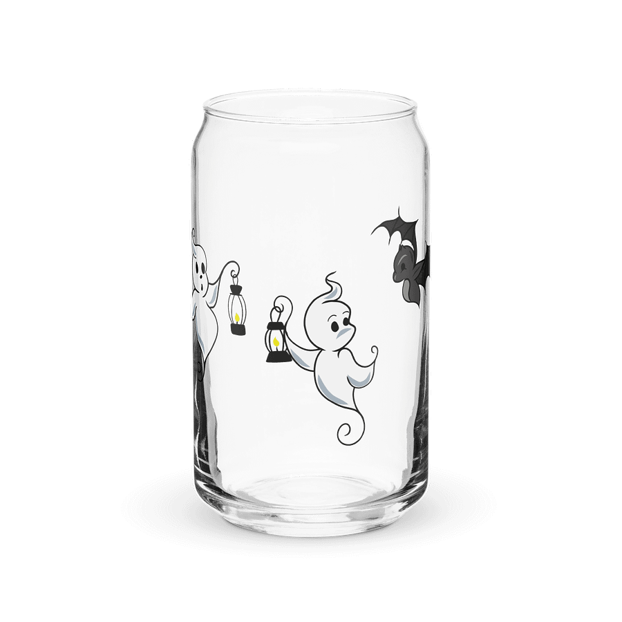 Ghosts and Bat Halloween Beverage Glass product image (2)