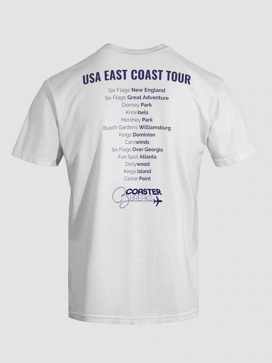 USA East Coast Square Logo T-shirt - Light Colours product image (26)