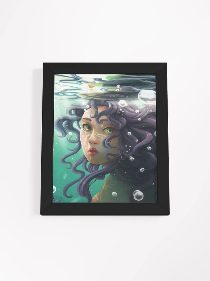 Underwater Bubbles - Framed Print product image (1)