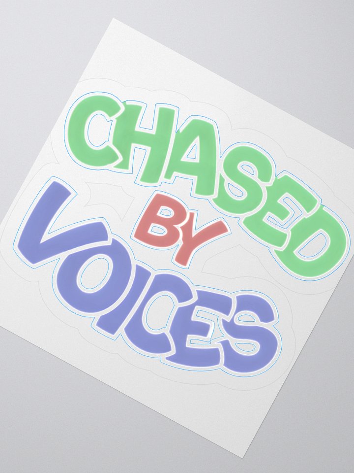 ChasedByVoices Kiss Cut Stickers product image (4)