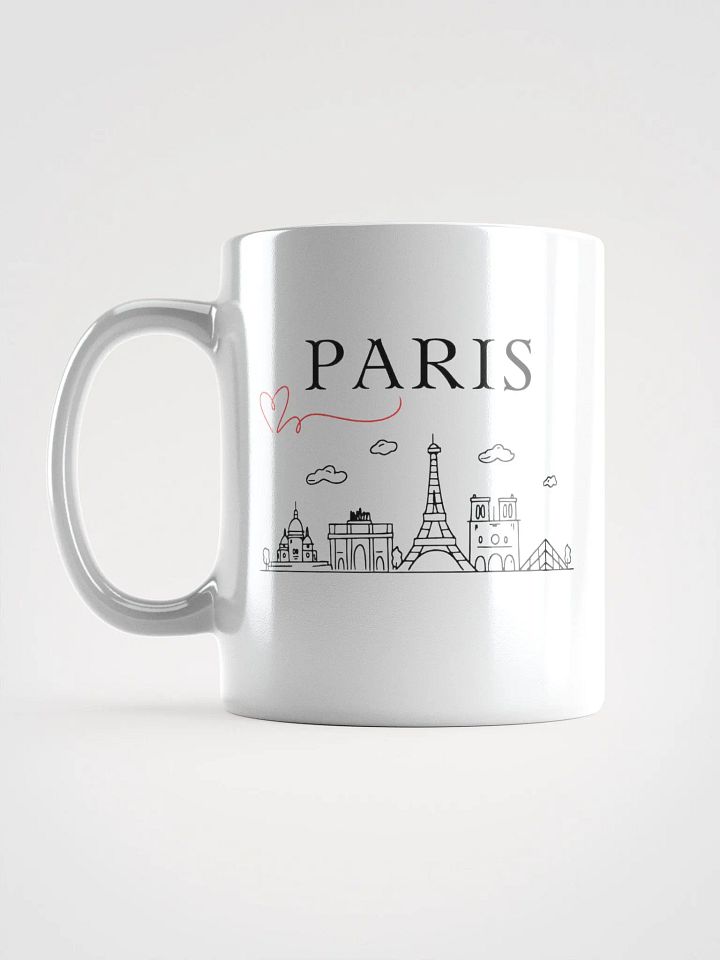 Love Paris France Monuments | Right Handed Coffee Tea Mug product image (2)
