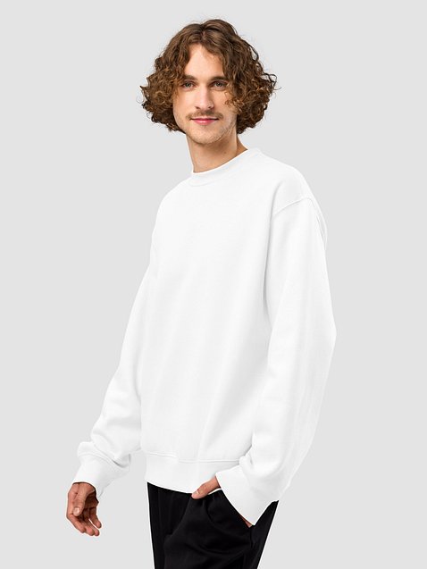 Photo showing Bella+Canvas Unisex Oversized Heavyweight Sweatshirt
