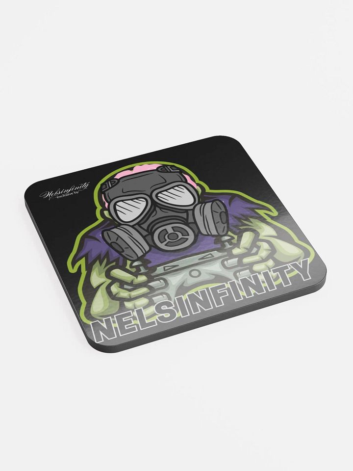 NelsInfinity's OG Gas Mask Zombie Logo V4 Coaster product image (2)