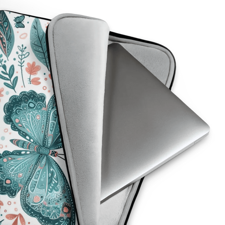 Whimsical Butterfly Laptop Sleeve product image (3)