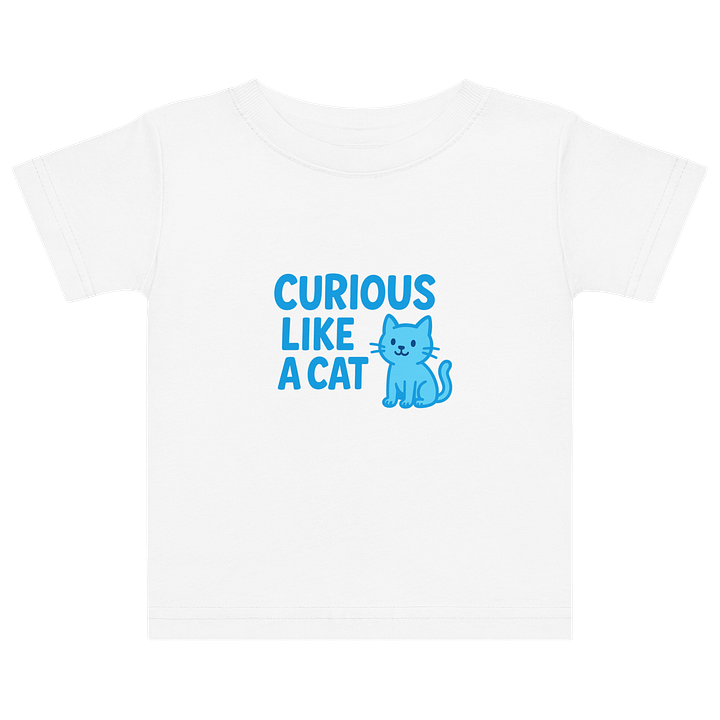 Curious Cat Baby Jersey T-Shirt product image (11)