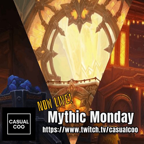 Anyone want to make Sanchin & CasualCoo look good? Mythic Monday is LIVE, and we need your help! We pushing something but we ...