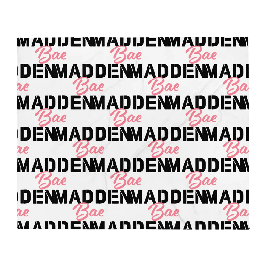Madden Bae Throw Blanket product image (2)