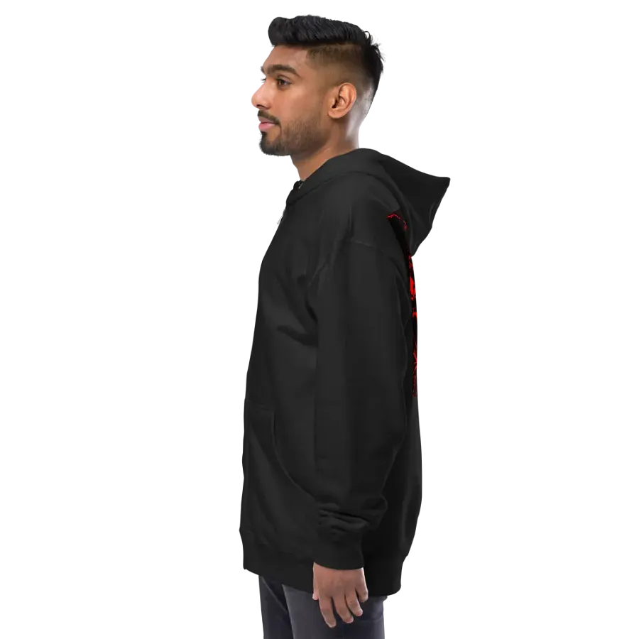 "Suicide is not the answer" Embroidered Zip Hoodie product image (9)