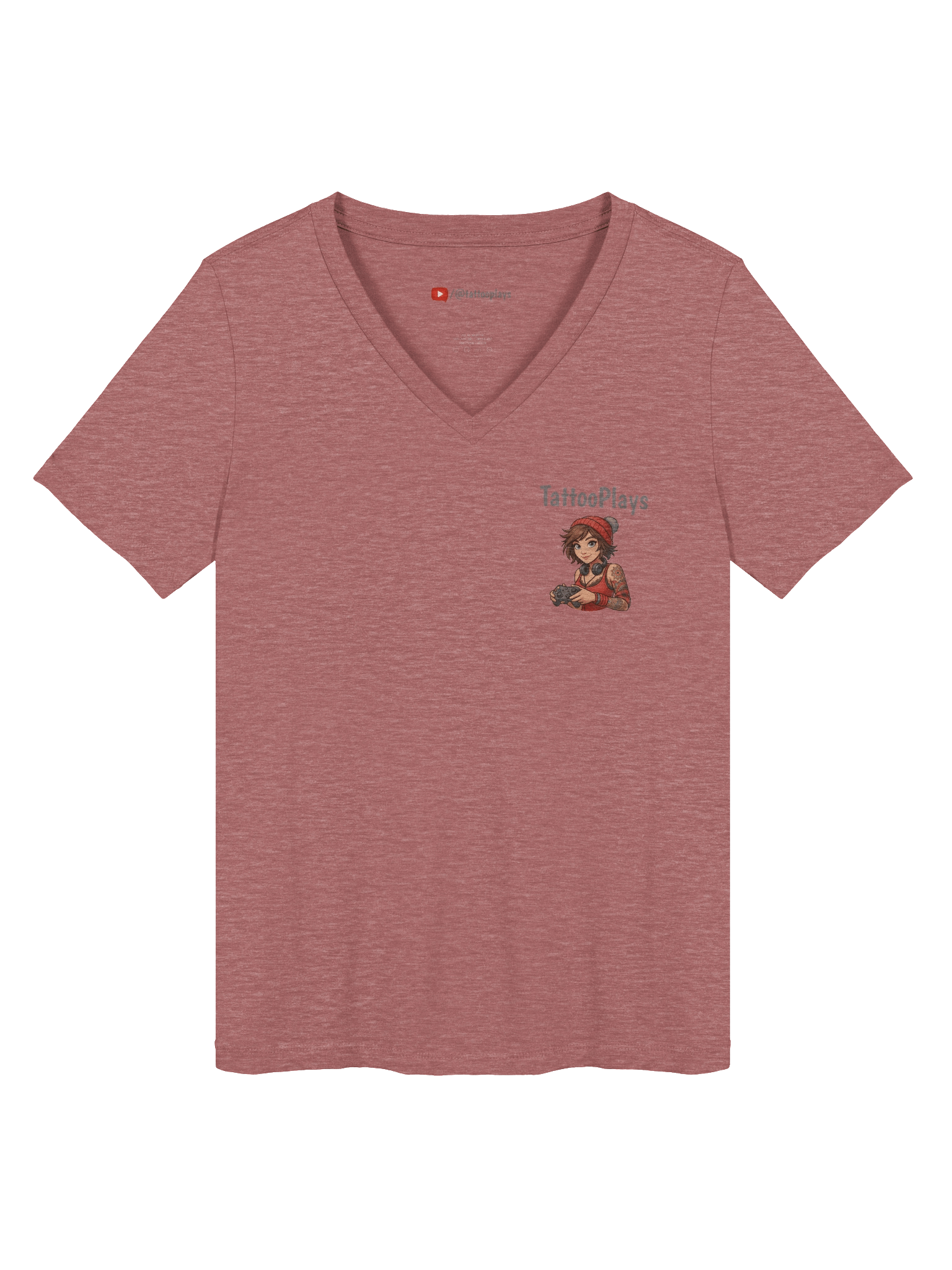 TattooPlays V-neck t-shirt women product image (1)
