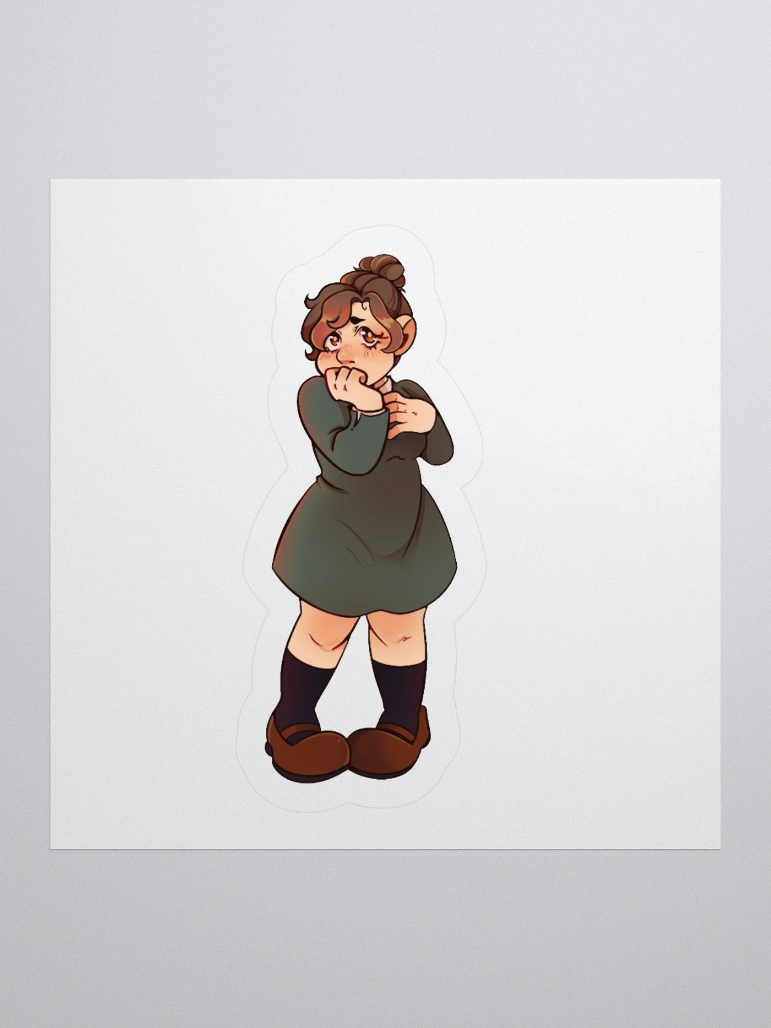 The Unlucky Girl Sticker product image (2)