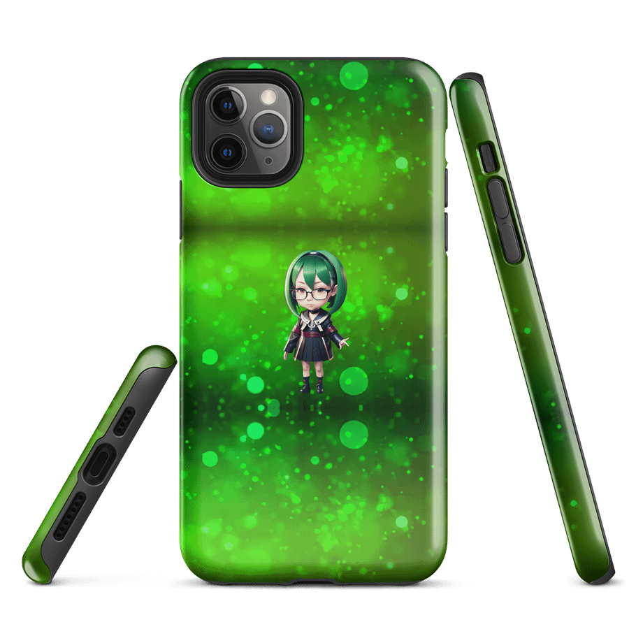 (GREEN CHIBI) K Case for iPhone product image (1)