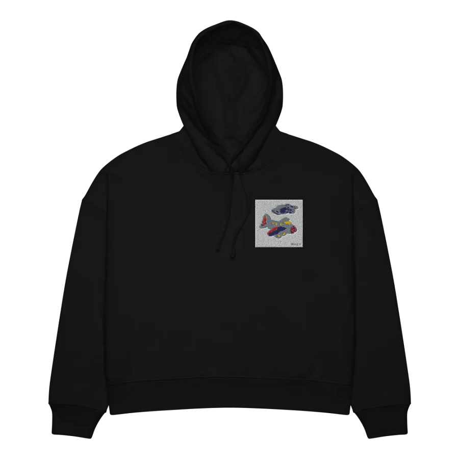 Kid Airplane (Stanley/Stella Women's Organic Hoodie) product image (8)