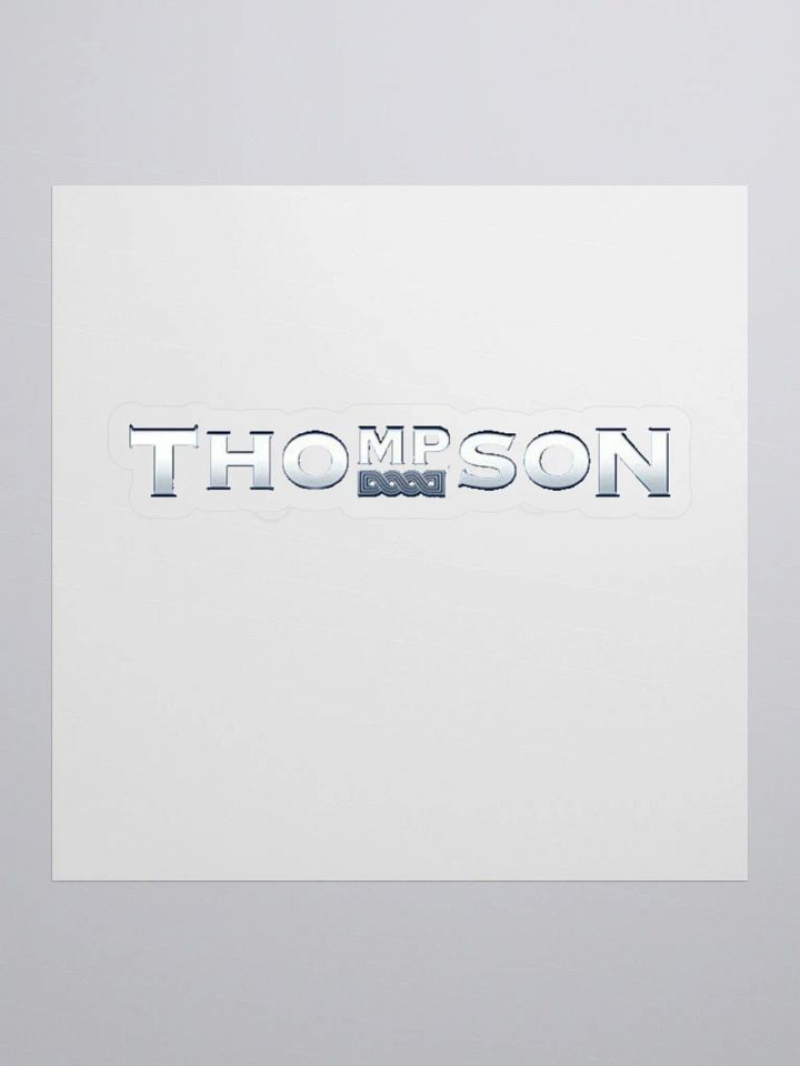 Thompson Kiss Cut Stickers product image (1)