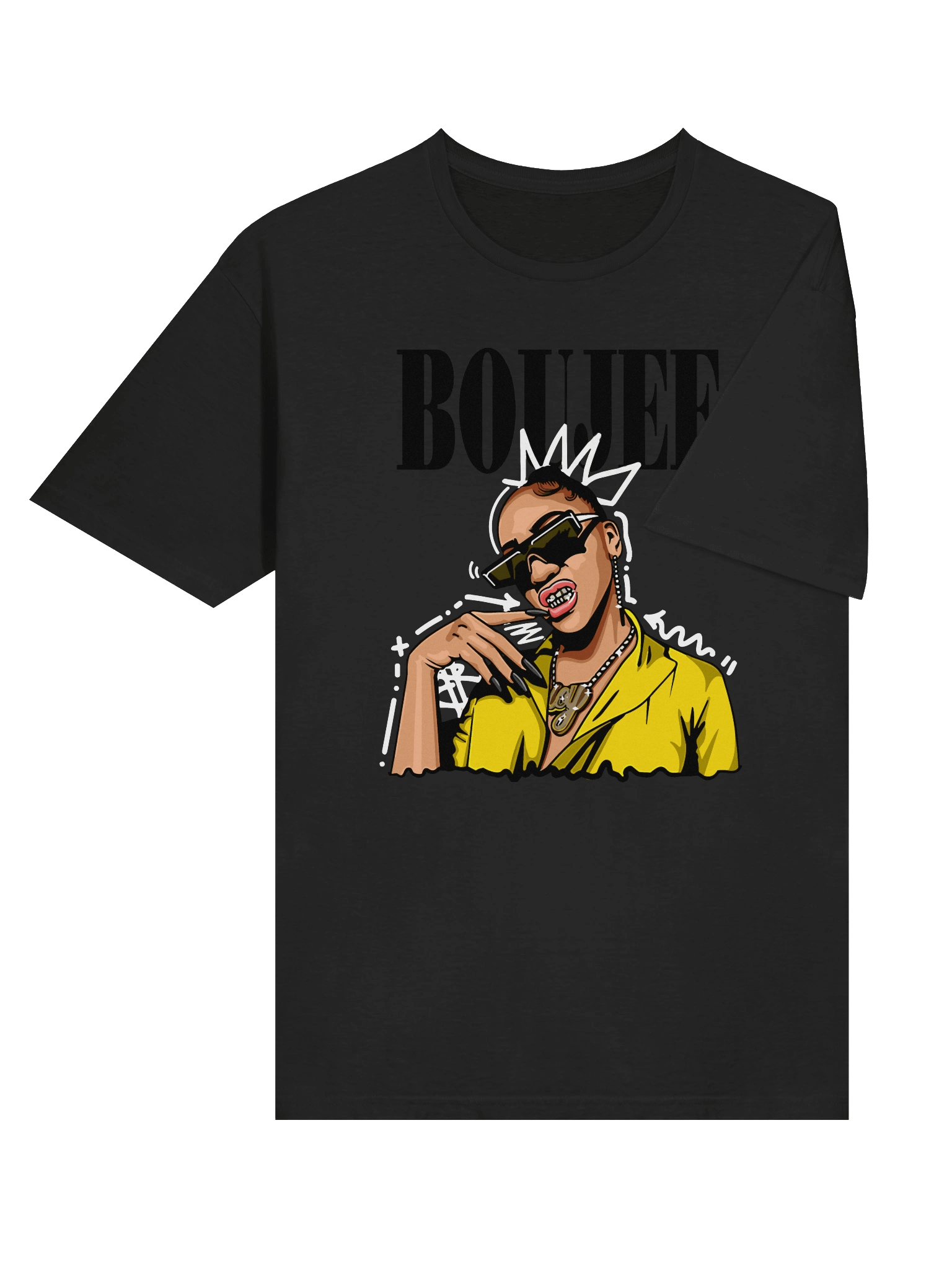 Luxe Grin Stylized T-Shirt product image (6)