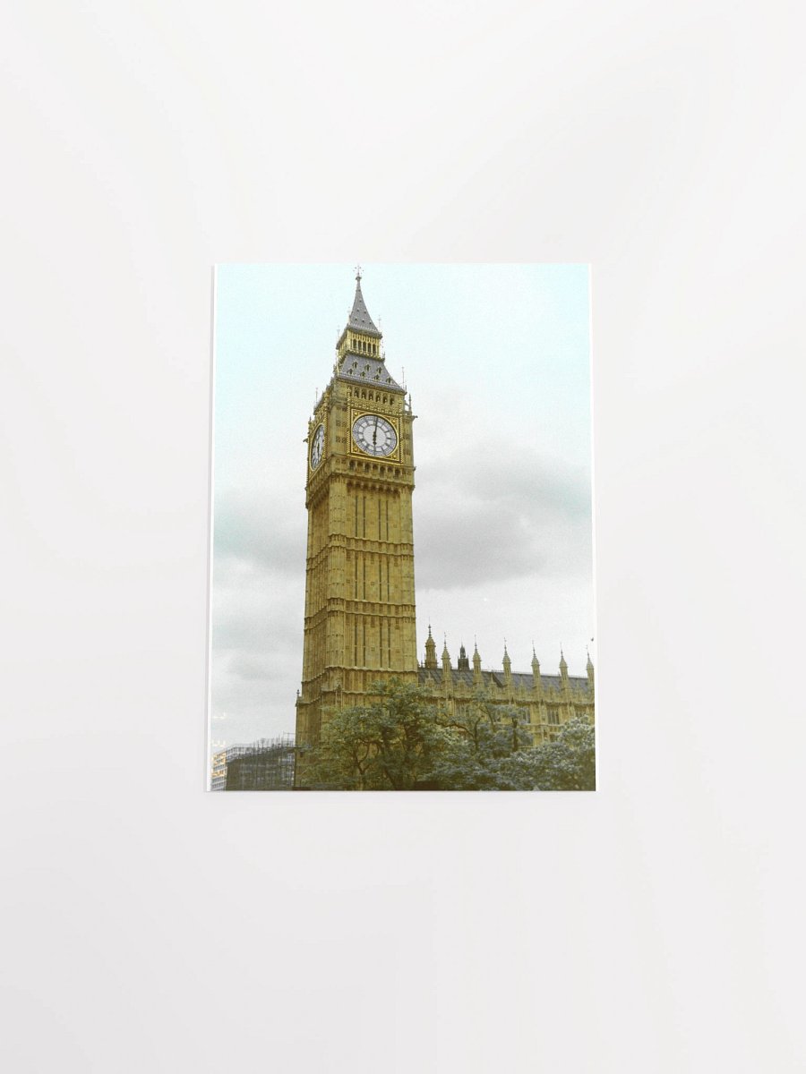London - Big Ben @ Palace of Westminster - print/poster product image (8)
