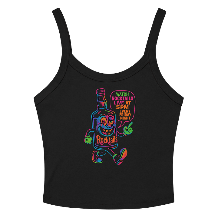 Mr. Bottle "black light" Ladies Tank product image (1)