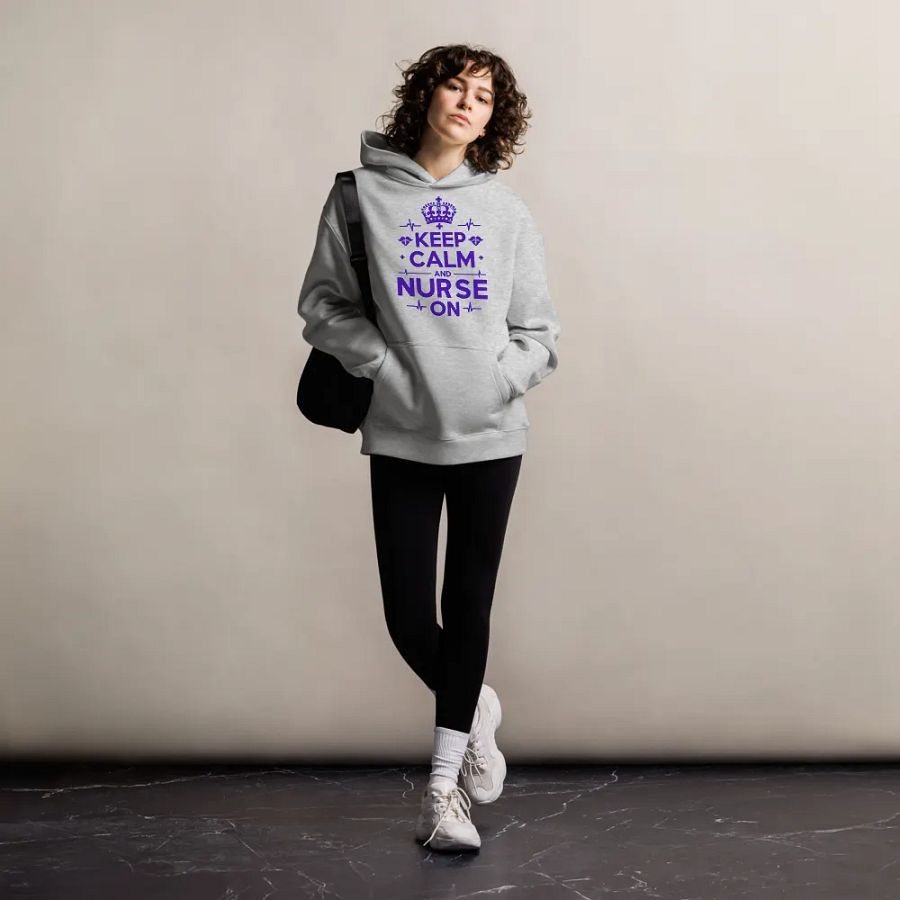 Crowned Nurse Unisex Hoodie product image (8)