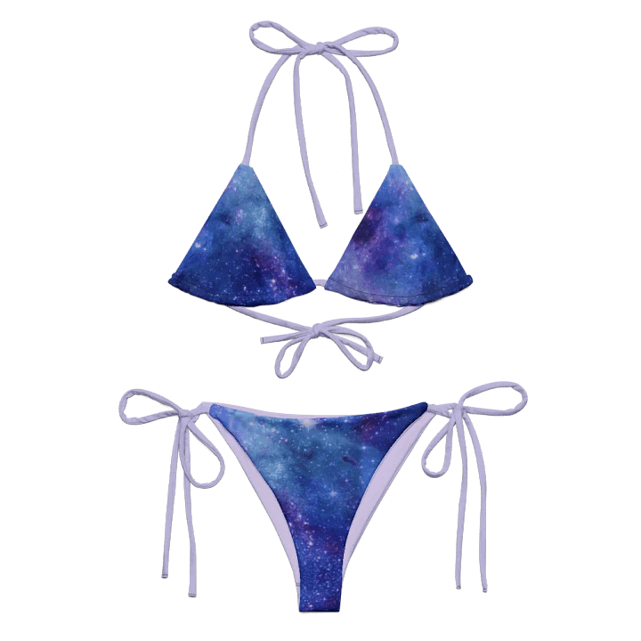 Galaxy string bikini {wisteria} product image (2)