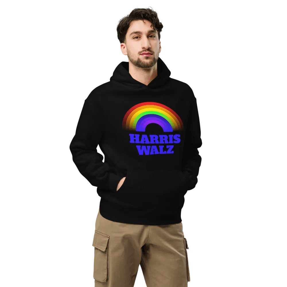 Rainbow Harris Walz Hoodie product image (7)