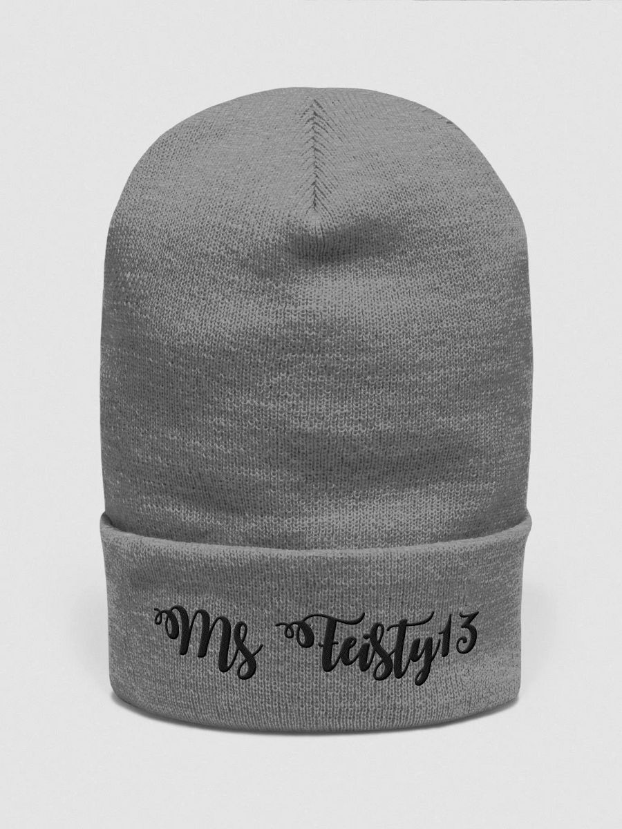 Ms. Feisty's Cozy Vibes Embroidered Beanie product image (17)