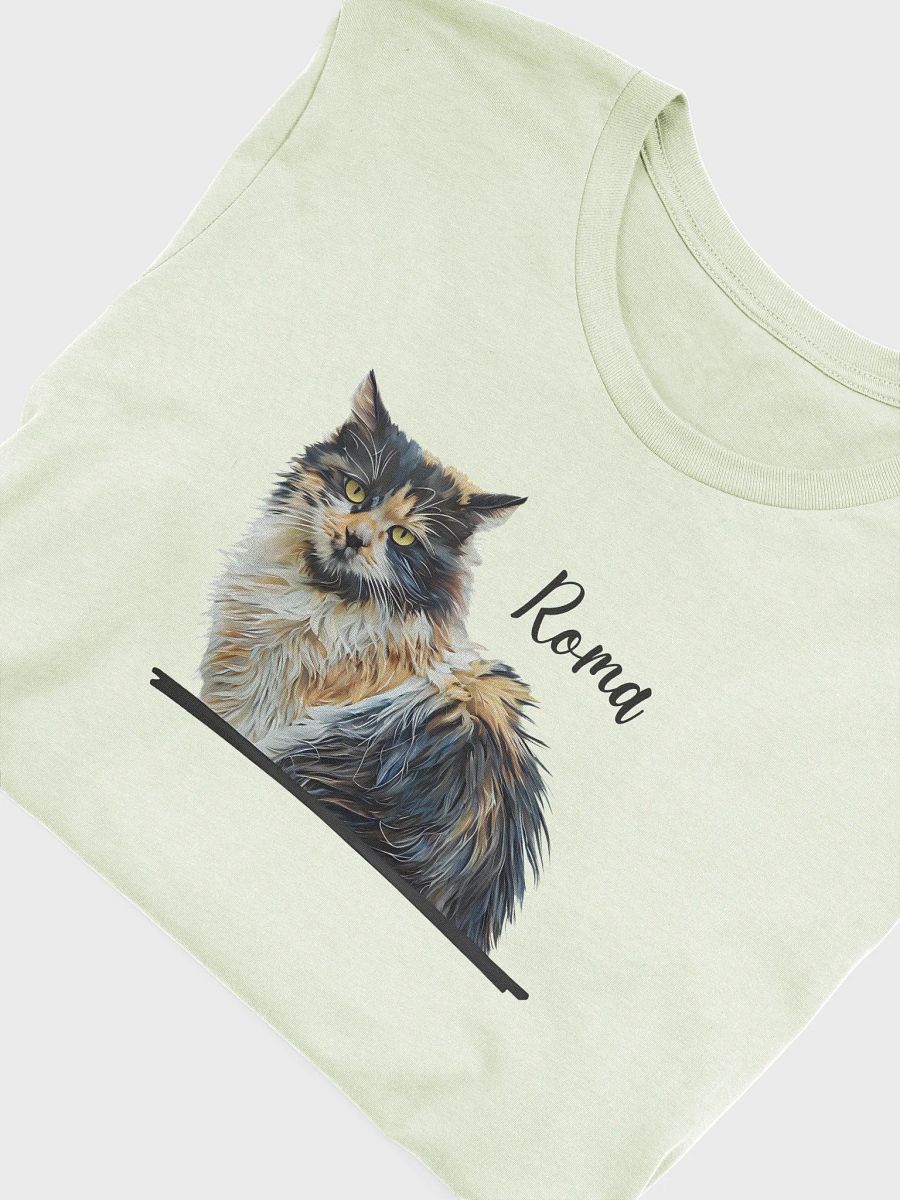 YOUR CAT! / T-SHIRT WITH PERSONALIZED NAME II product image (1)