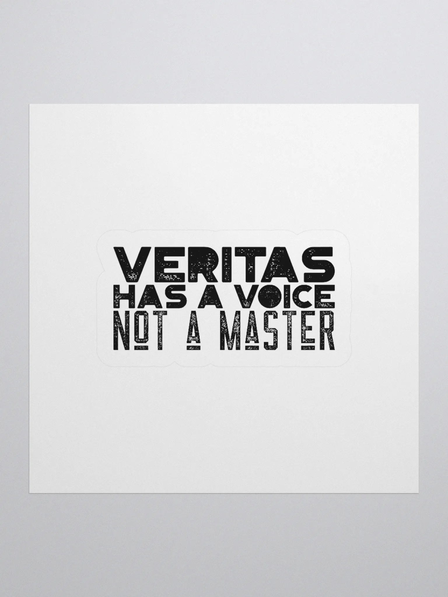 Veritas Voice Kiss Cut Stickers product image (4)