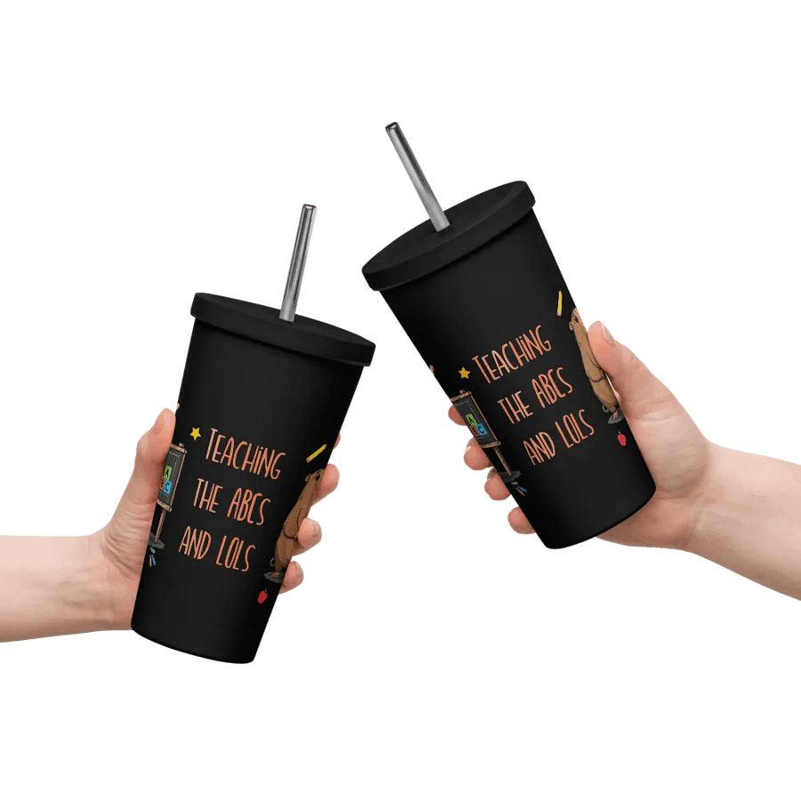 Back To School Capybara Gift For A Teacher - Insulated Coffee Tumbler product image (11)