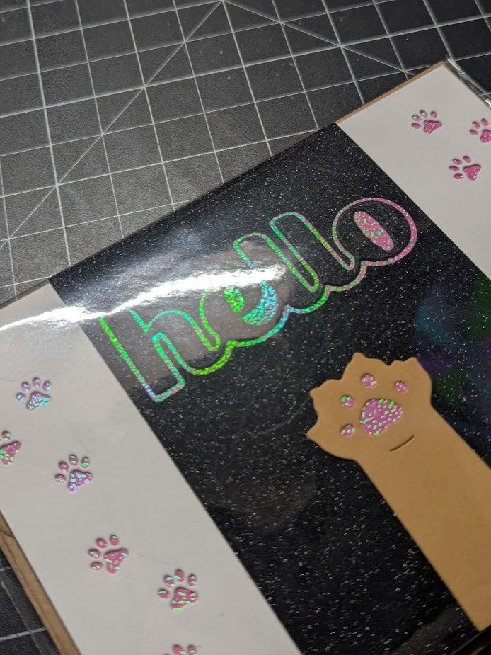 Handmade Cards - Cat Paw product image (2)