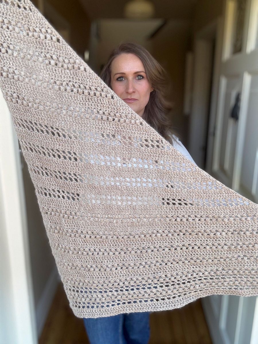 Richmond Crescent Shawl Crochet Pattern PDF product image (9)