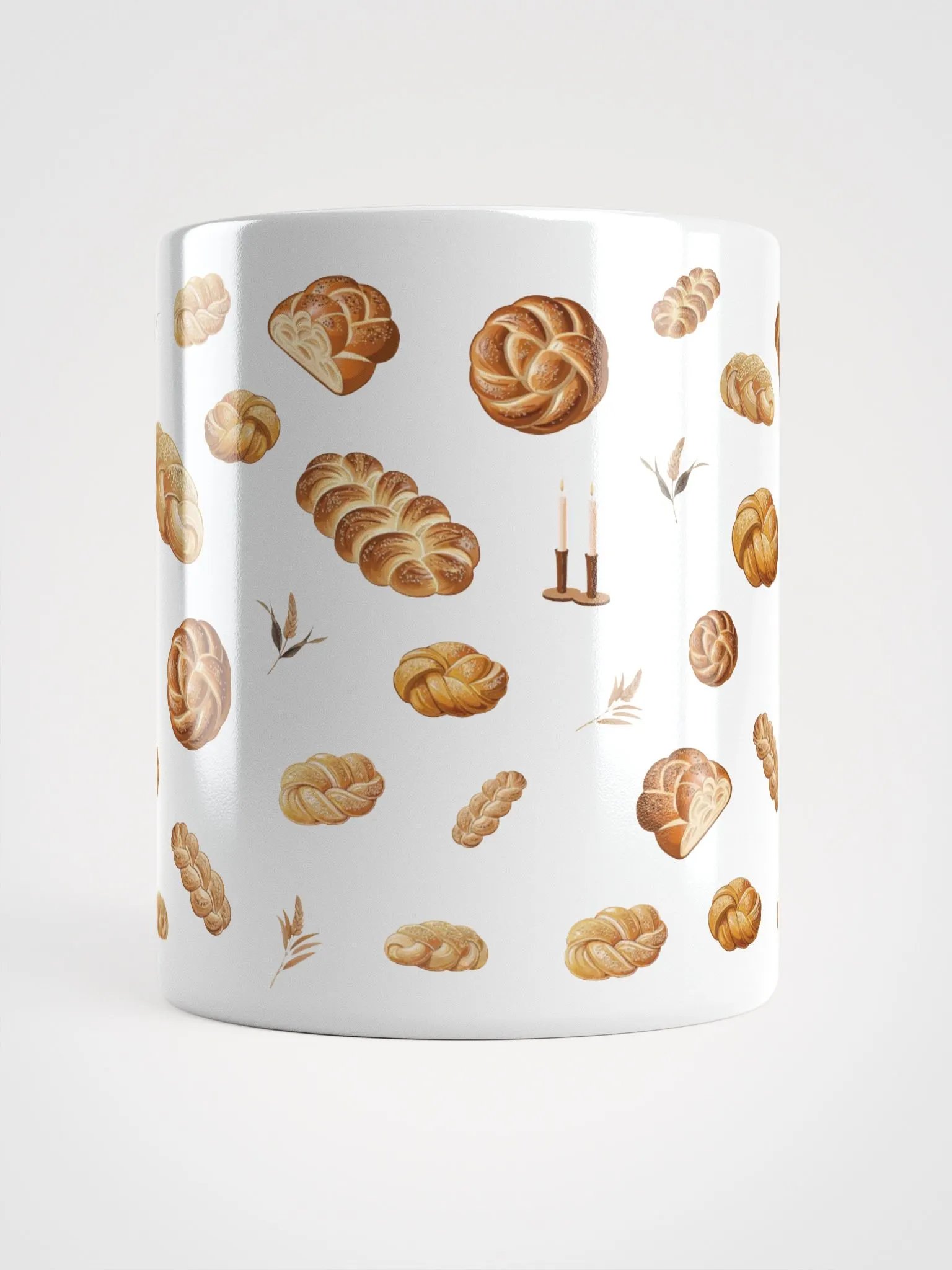Pass the Challah White Mug product image (6)