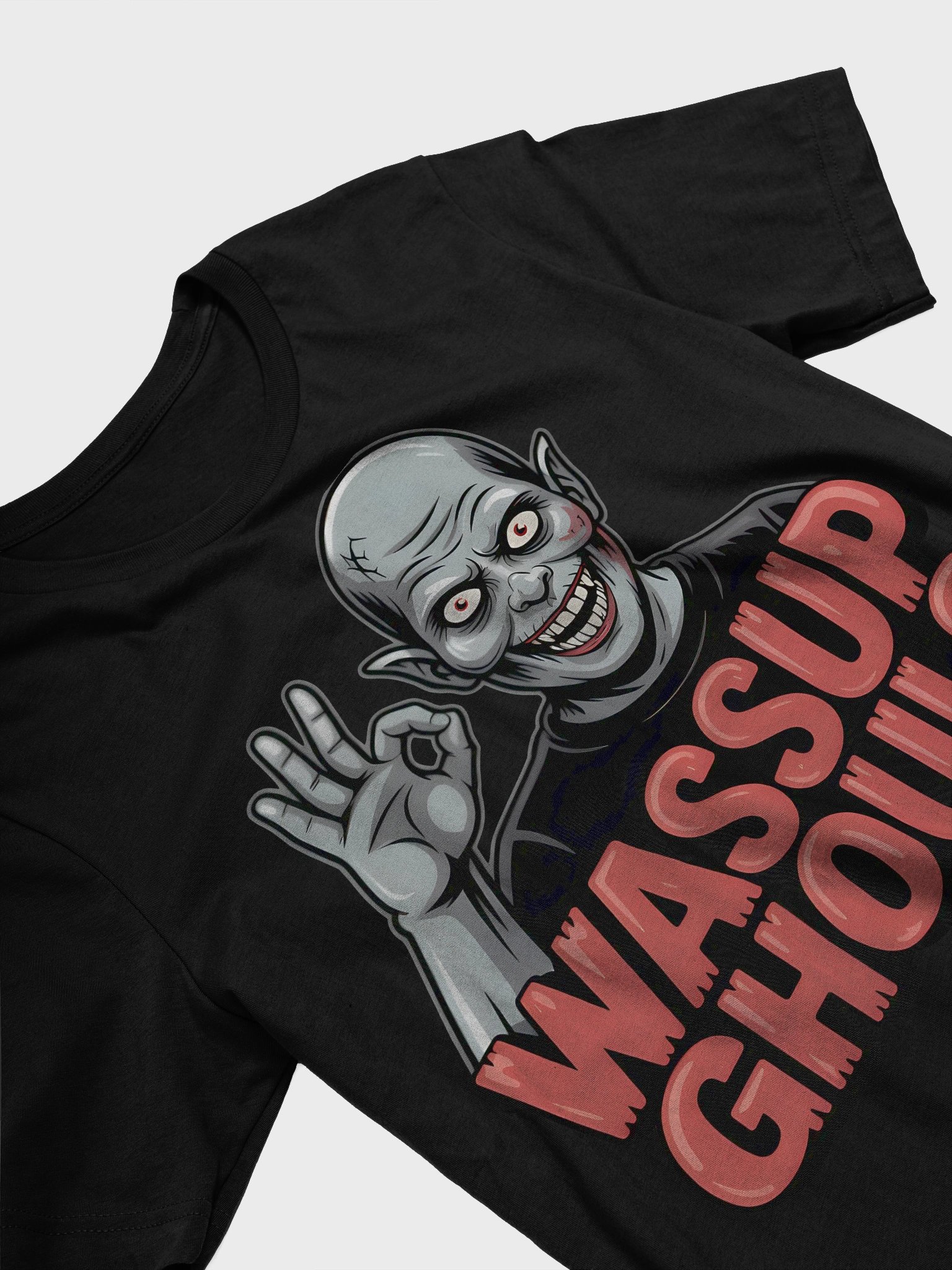 Wassup Ghoul - Ghoulish Greetings T-Shirt product image (11)