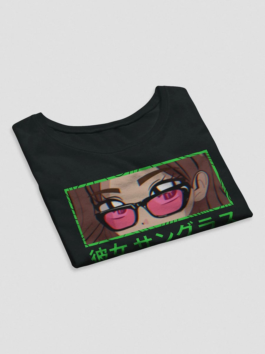 Anime Shades Crop Tee (Lime) product image (3)