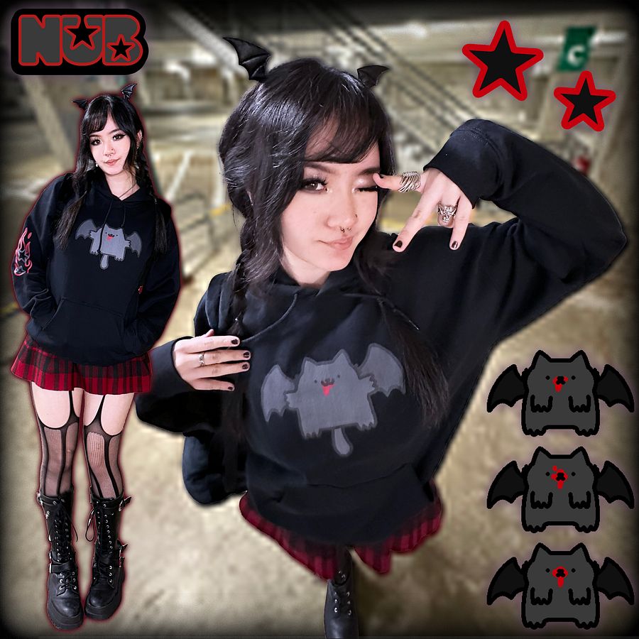 batcat hoodie product image (1)