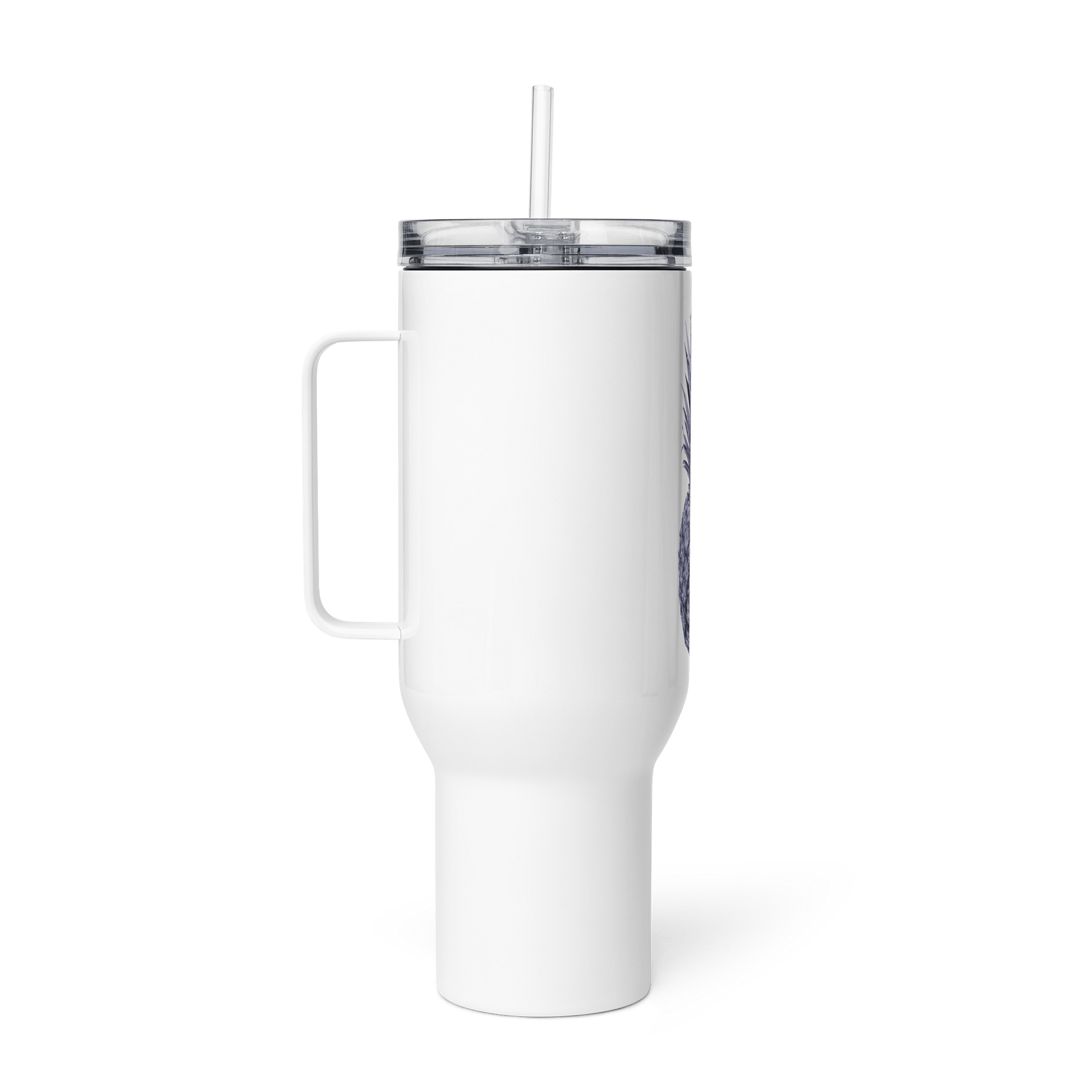 Monochrome Pineapple Travel Mug 40 oz product image (3)