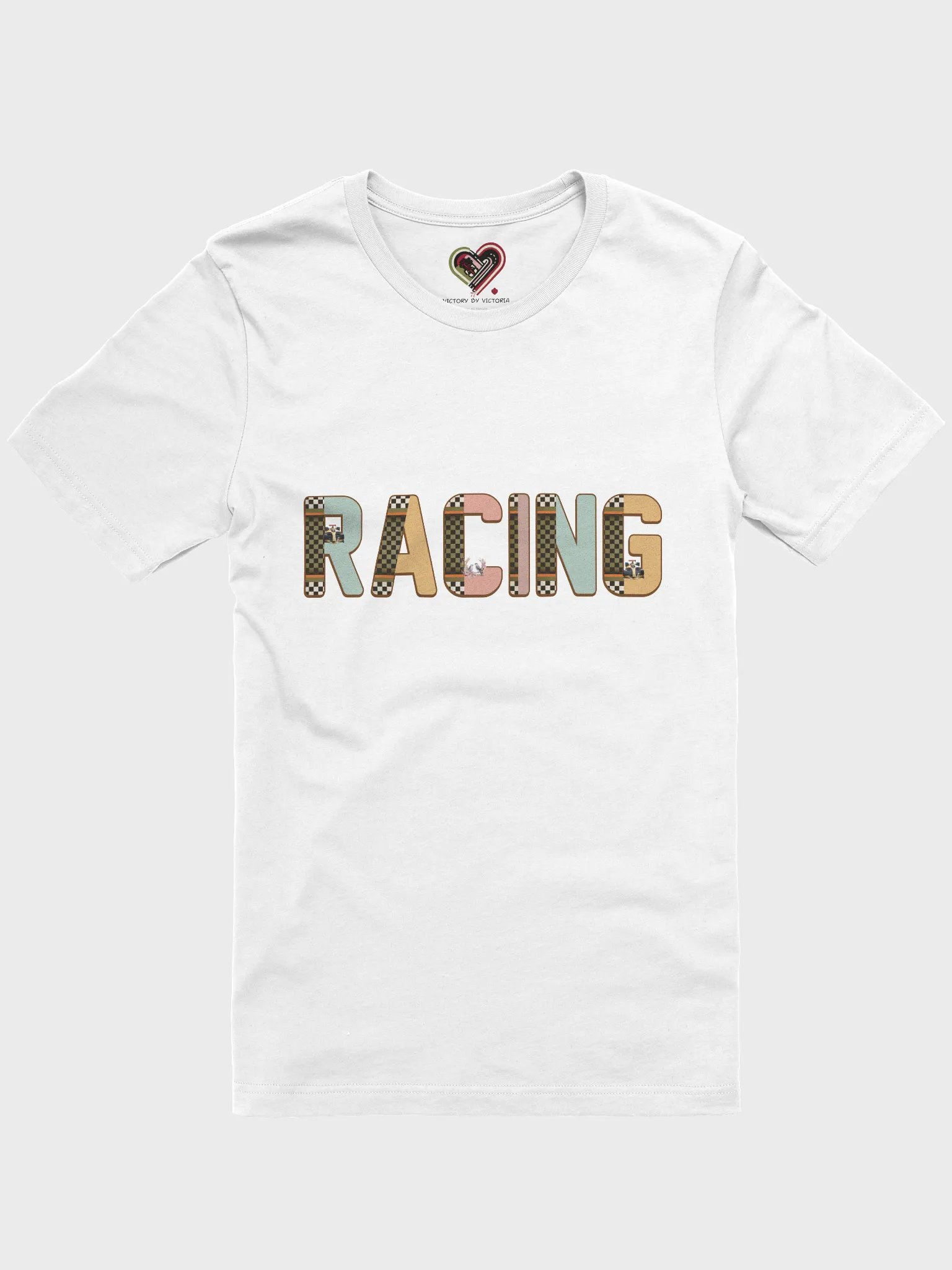 Checkered Racing Fun T-Shirt product image (1)