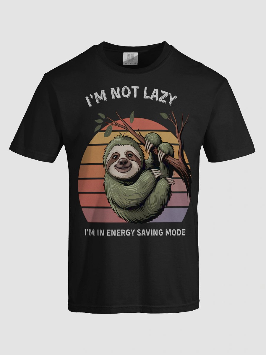 I'M NOT LAZY LOALA TEE product image (7)