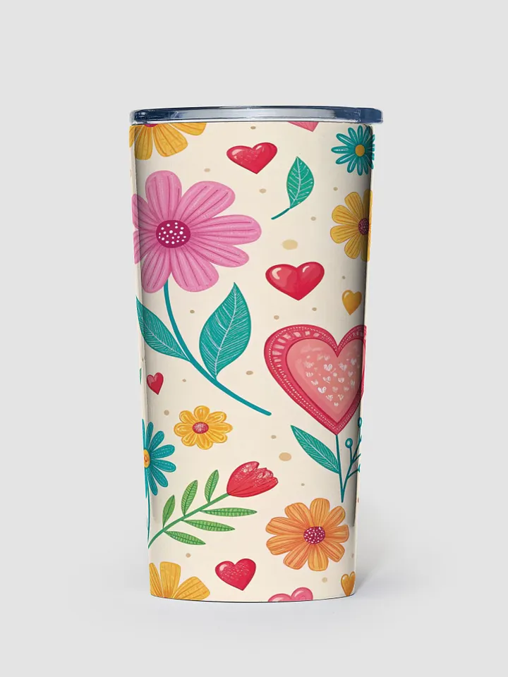 Floral Delight 20oz Stainless Steel Tumbler product image (1)