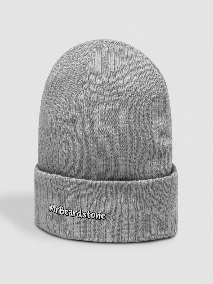 Logo Embroided Ribbed Knit Beanie product image (2)