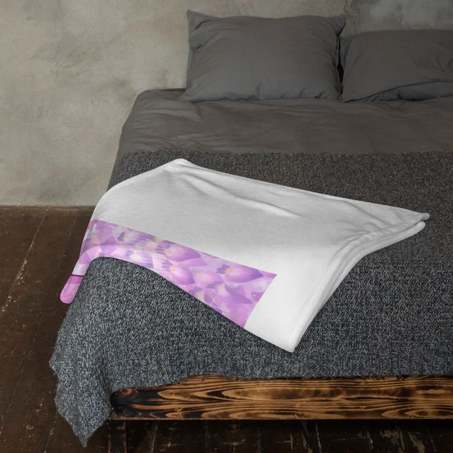 Fox-Eared Floral Bliss Throw Blanket product image (23)