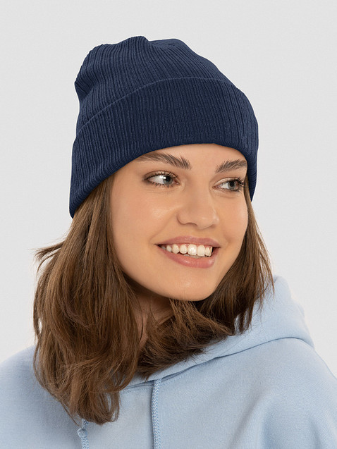 Photo showing Atlantis Ribbed Knit Beanie