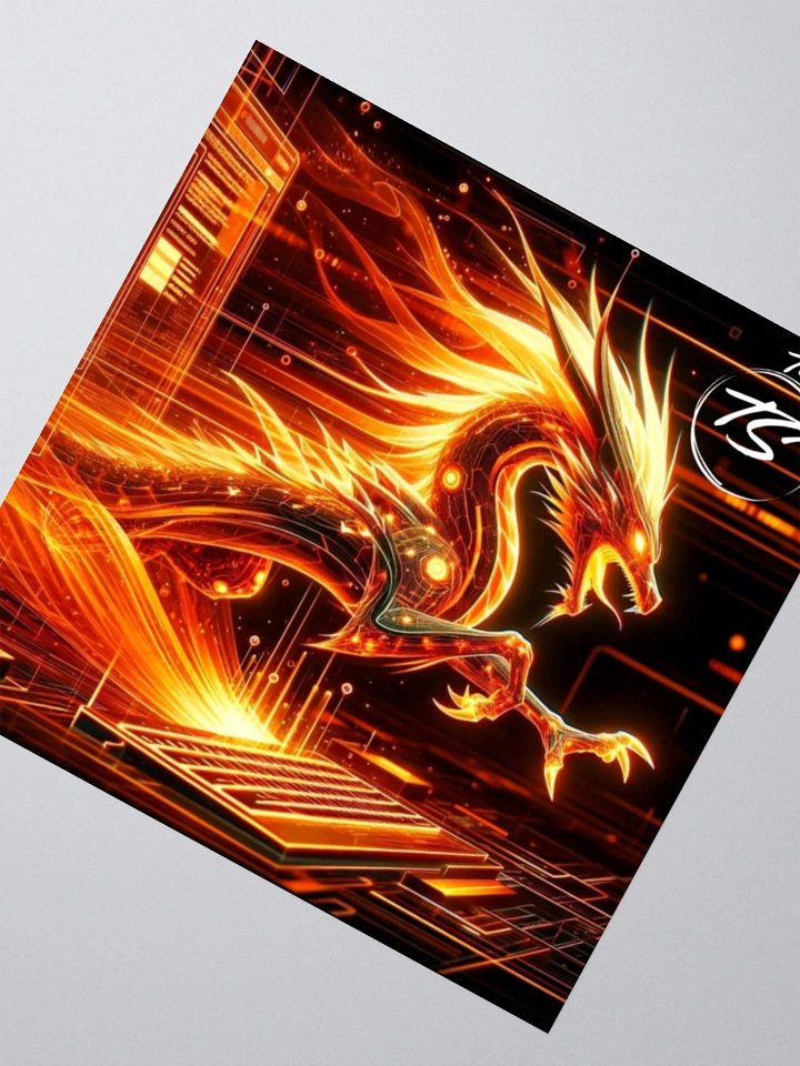 Zero-Day Dragon Sticker product image (2)
