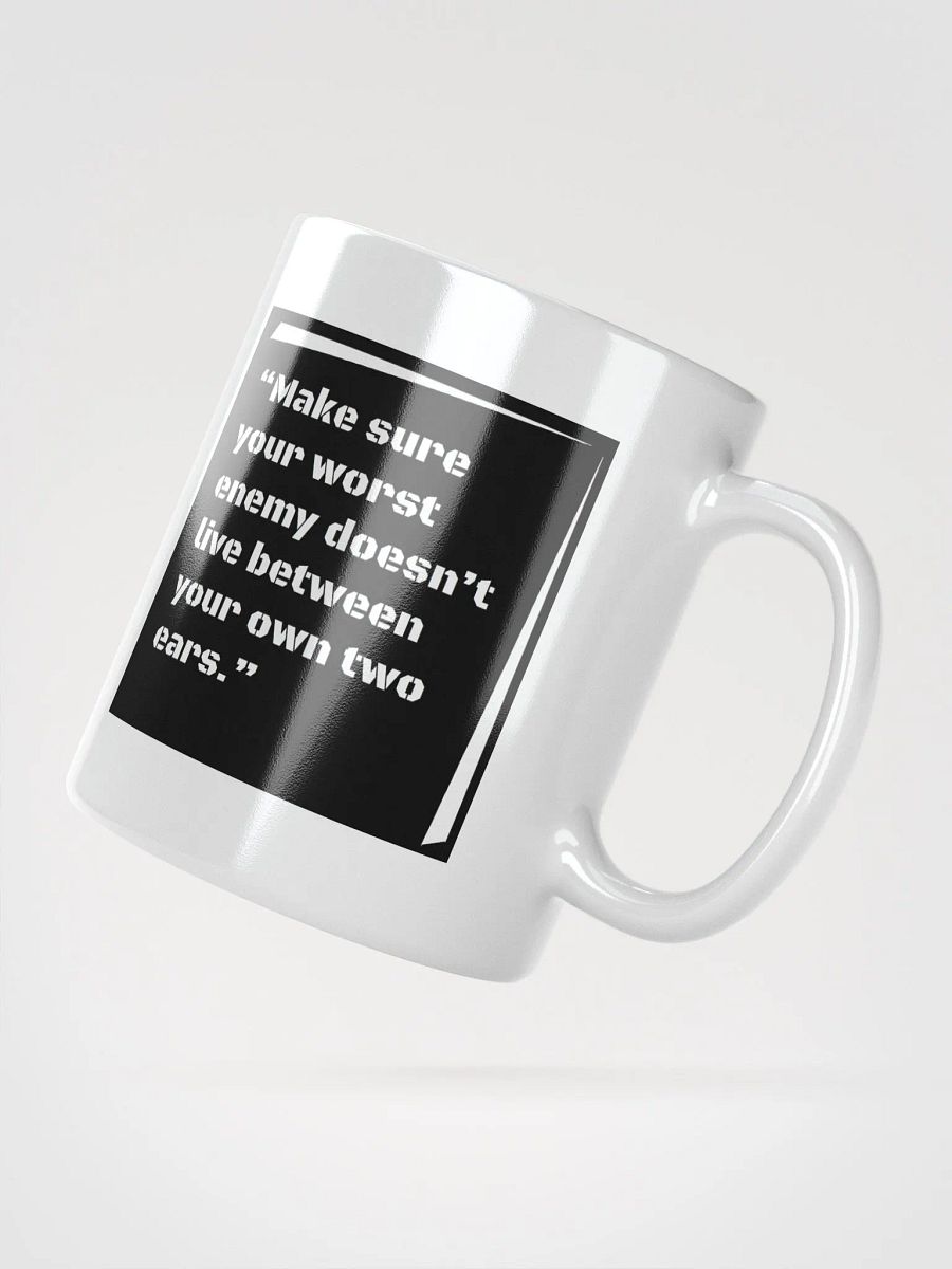 White Glossy Mug product image (4)