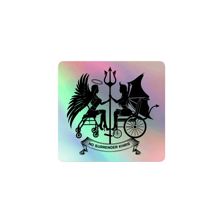 No Surrender Khris Logo Sticker product image (1)
