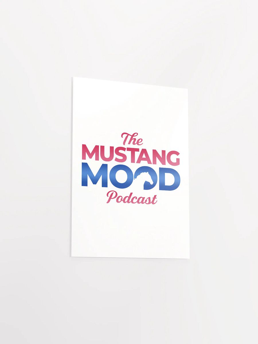 The Mustang Mood Poster product image (11)